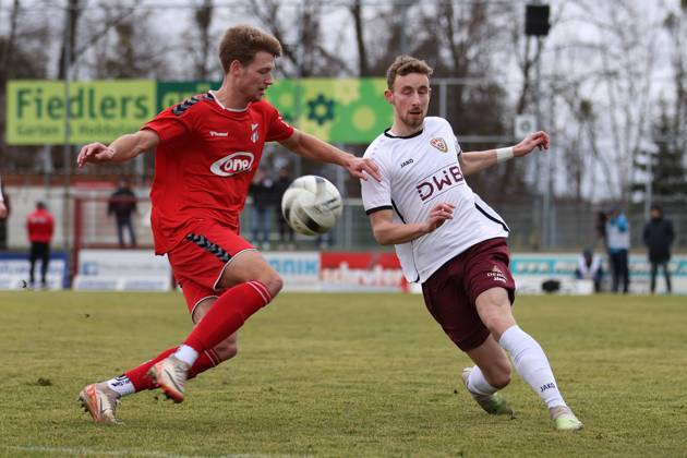 Sport Men Soccer Soccer Regionalliga Season 2023 24 04 02 2024 Bluechip ...