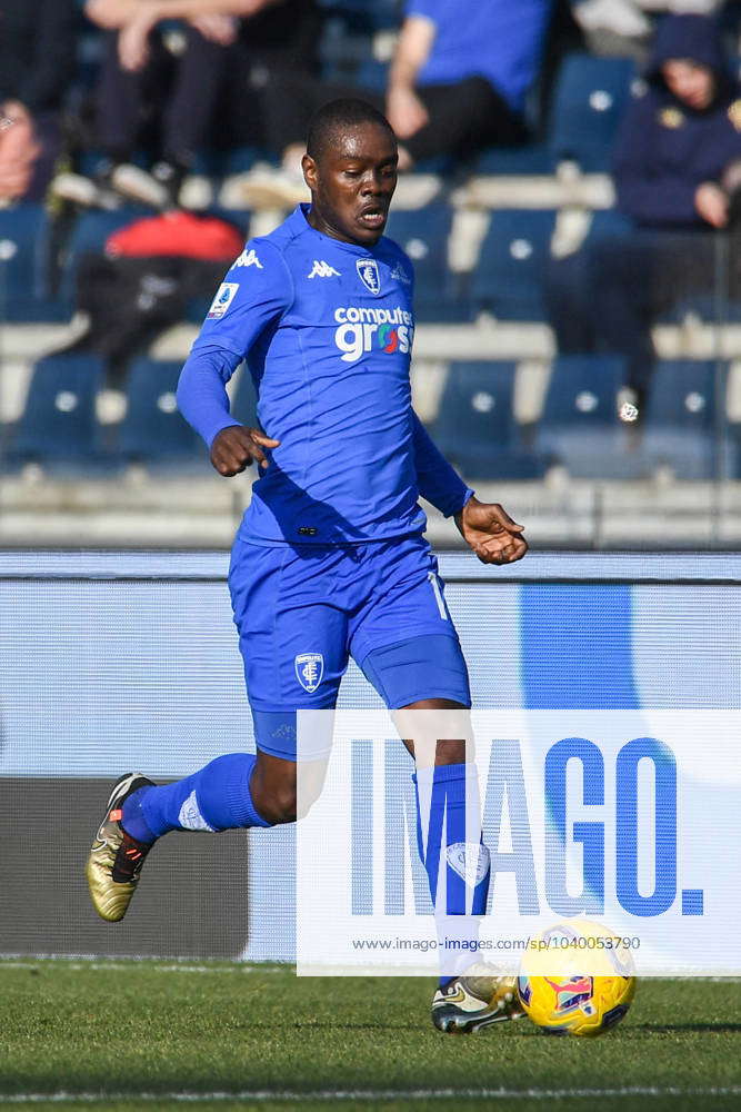 Italian Soccer Serie A Match - Empoli FC Vs Genoa CFC Emmanuel Gyasi ...