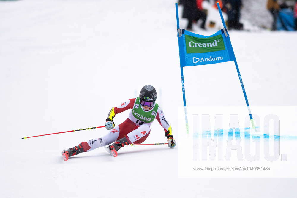 Audi FIS Alpine Ski World Cup 2024 Julia Scheib of Austria is in action