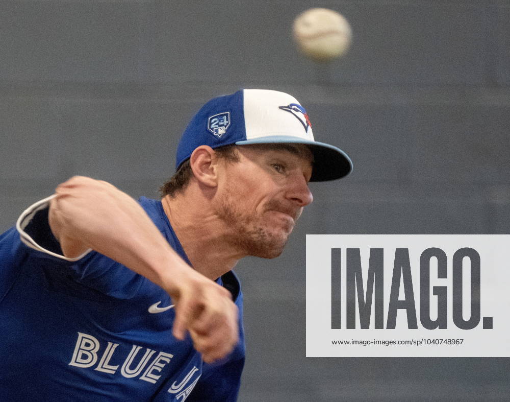 February 18, 2024, Dunedin, Fl, USA: Toronto Blue Jays pitcher Chris ...