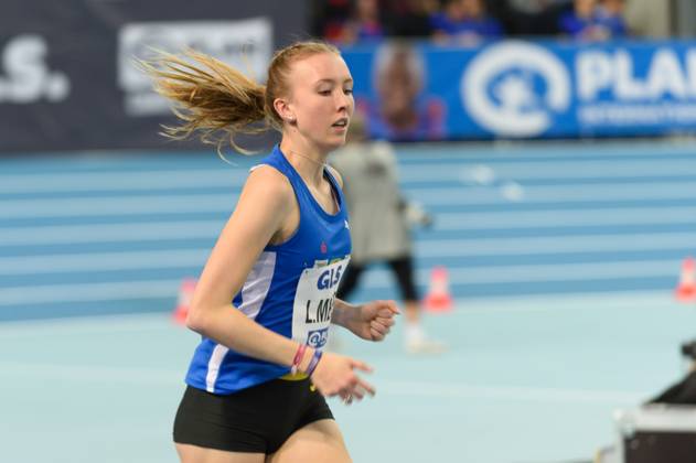 Linda Meier (LAV Stadtwerke Tübingen) während des Finals über 3000 ...