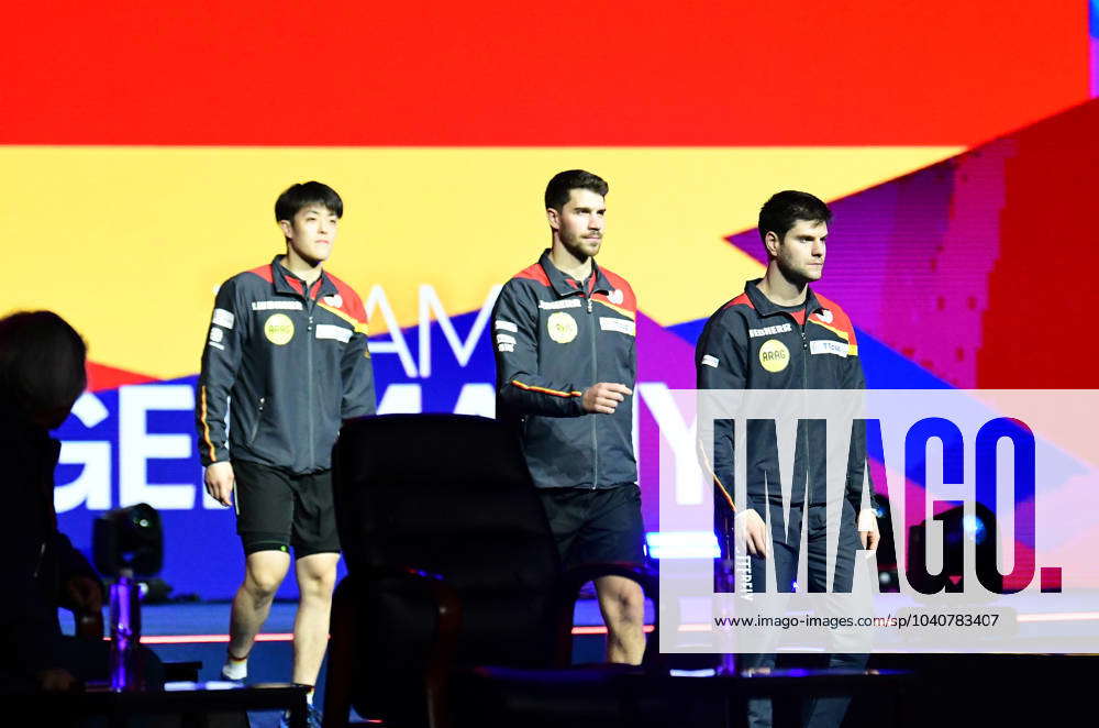 Team Germany, at the World Table Tennis Championships 2024 in Busan