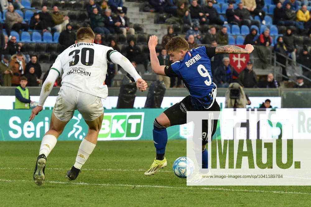 Nicholas Bonfanti (Pisa) Michael Svoboda (Venezia) during Pisa SC vs ...