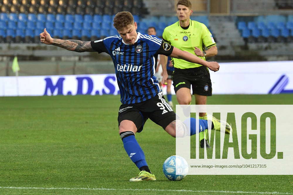 Nicholas Bonfanti Pisa During Pisa SC Vs Venezia FC Italian Soccer Serie B Match In Pisa Italy