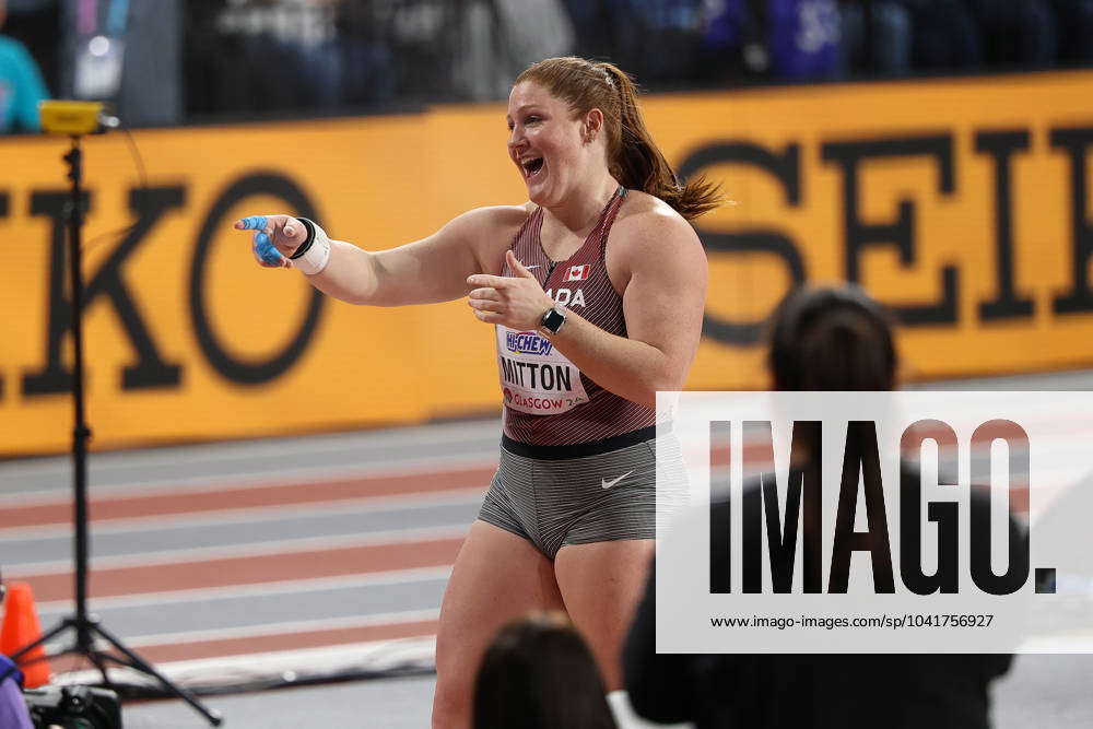 Sarah Mitton wins gold at world indoor athletics championships