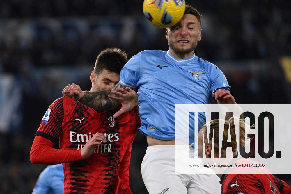 SS Lazio v AC Milan Serie A TIM Matteo Gabbia of A.C. Milan and