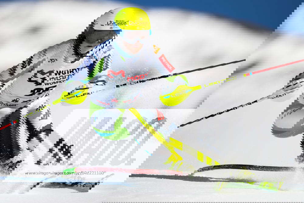 Neja Dvornik of Slovenia competes in the Women?s Slalom during the