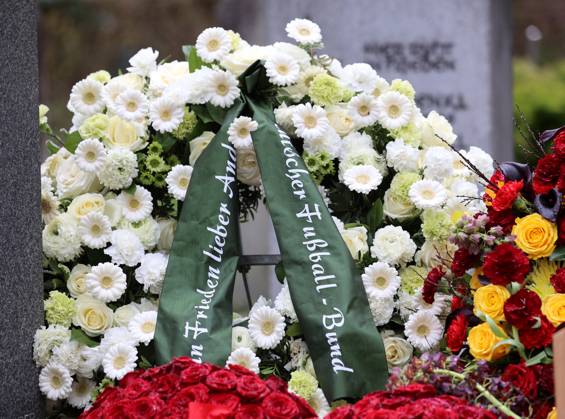 Munich, Germany 13 March 2024 Here In The Picture The Grave, Gravesite ...