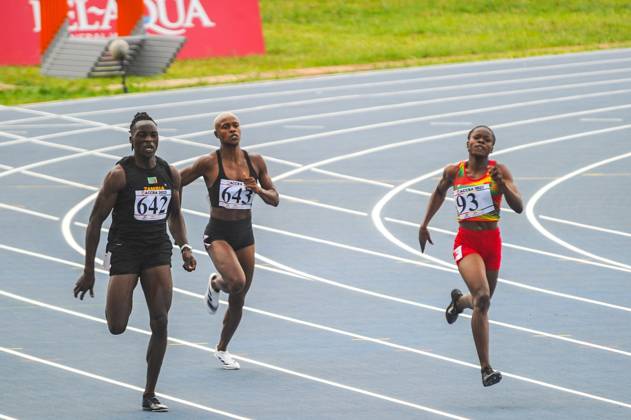 ACCRA, GHANA - MARCH 19; Awali Boubacar Samira of Kenya, Georgiana ...