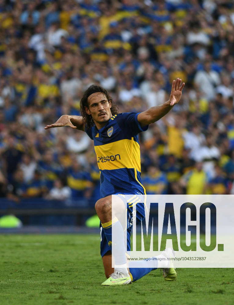 Edinson Cavani Boca Juniors vs San Lorenzo Argentine League Cup 2024 March  30, 2024 Date