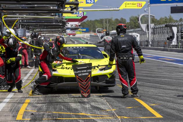 57 Kessel Racing Ferrari 296 LMGT3 Takeshi Kimura Daniel Serra Esteban ...