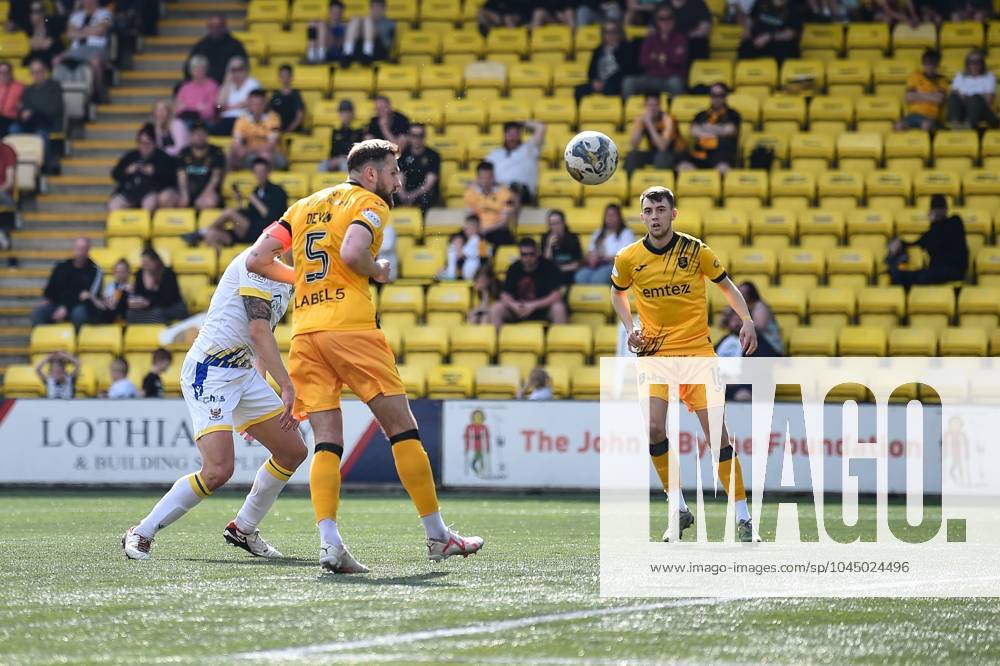 Michael Devlin of Livingston during the SPFL Cinch Premiership match ...