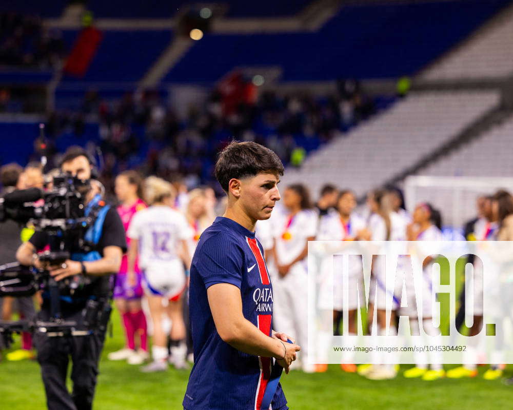 Elisa De Almeida (5 PSG) in action during the D1 Arkema Playoff final game  between Olympique