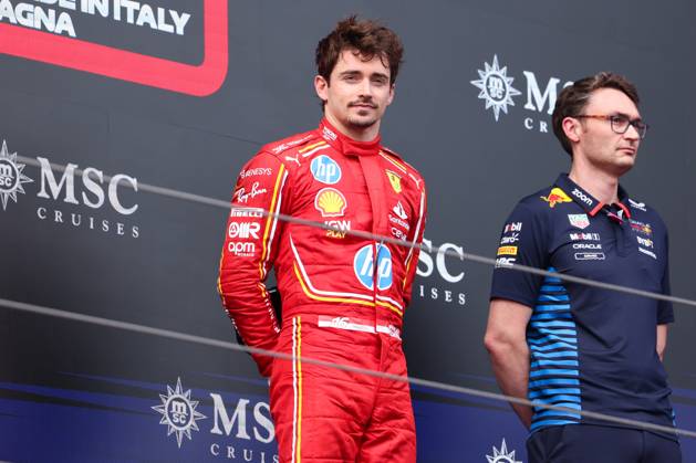 16 Charles Leclerc Scuderia Ferrari HP, 16, Race, Podium, ITA, Formula ...