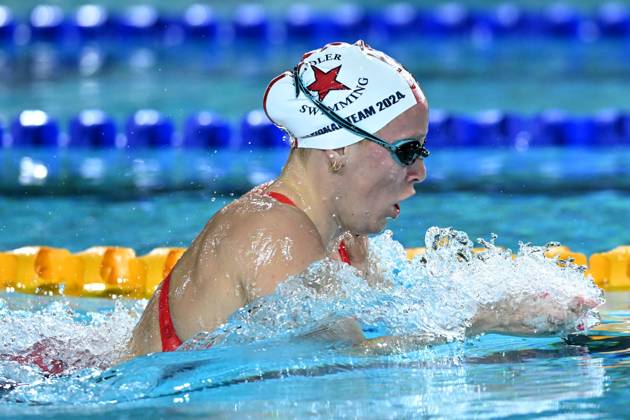SWIMMING AUSTRALIAN TRIALS, Ella Ramsay in action during the heats of ...
