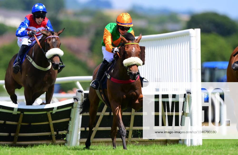 Newtown Races England Newton Abbot Races, Newton Abbot, UK - 25 June 2024 Shinji ridden by Mr ...