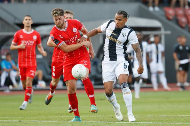 FC Zuerich Shelbourne Samuel Bone vs Juan Jose Perea 25 07 2024 Stadion ...