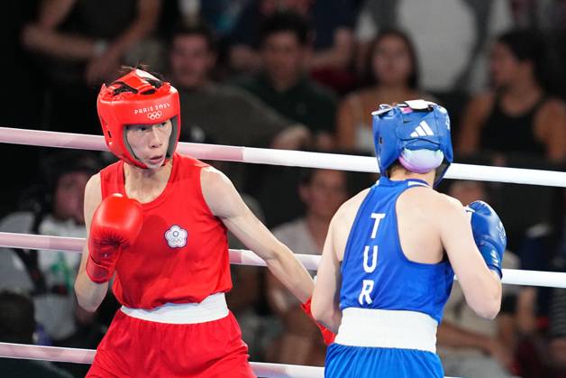 August 06 2024: Yu Ting Lin during her Women s 57kg semi-final against ...