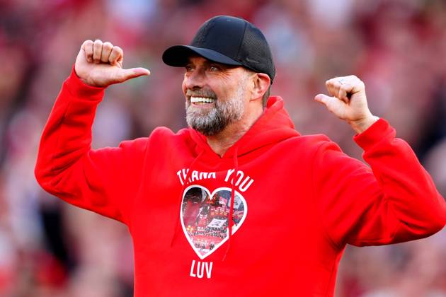 Premier League 2024 2025 File photo dated 19-05-2024 of Jurgen Klopp at the end of the Premier League match and his final game in charg. Arne Slot has the unenviable task of replacing Jurgen Klopp at Liverpool and it already feels like choppy waters could be on the horizon for the Dutchman. Issue date: Thursday August 8, 2024. FILE PHOTO EDITORIAL USE ONLY No use with unauthorised audio, video, data, fixture lists, club league logos or live services. Online in-match use limited to 120 images, no video emulation. No use in betting, games or single club league player publica... Copyright: xPeterxByrnex 77094986