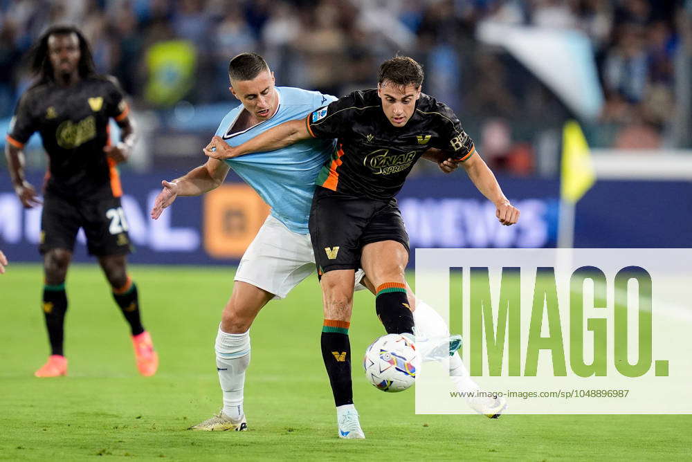 SS Lazio v Venezia FC - Serie A Enilive Adam Marusic of SS Lazio and ...