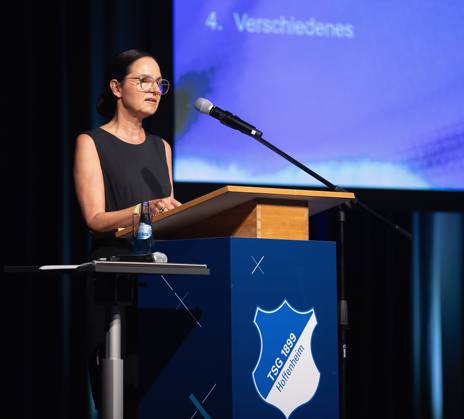 Simone Engelhardt In the picture Second Chairwoman of TSG 1899 Hoffenheim Simone ...