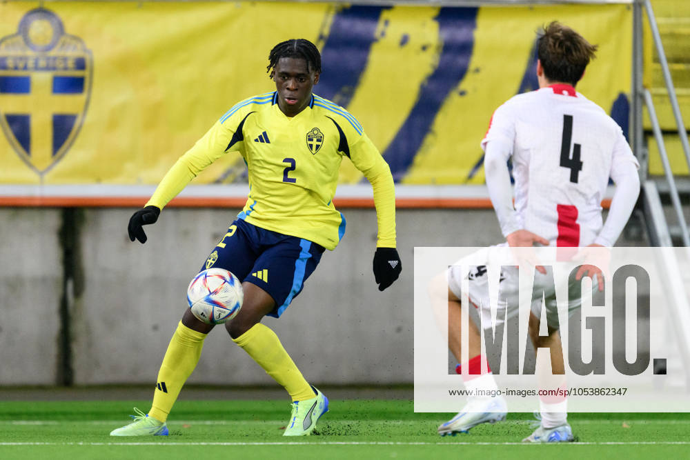 William Rashidi William Rashidi of Sweden during the under 19 Euro Qualifier football ...