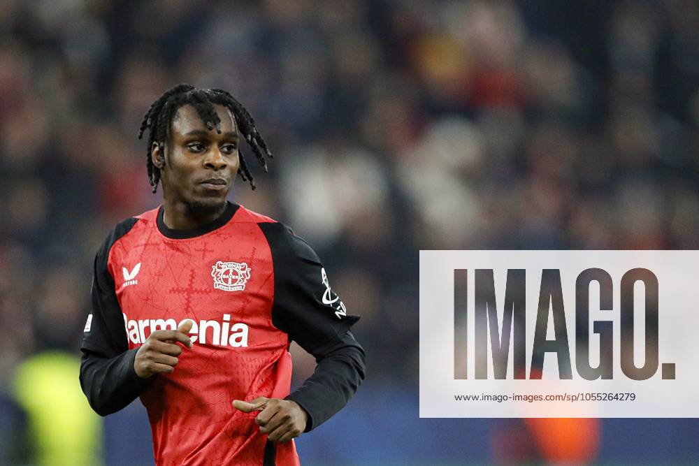 LEVERKUSEN - Jeremie Frimpong of Bayer 04 Leverkusen during the UEFA Champions league match between