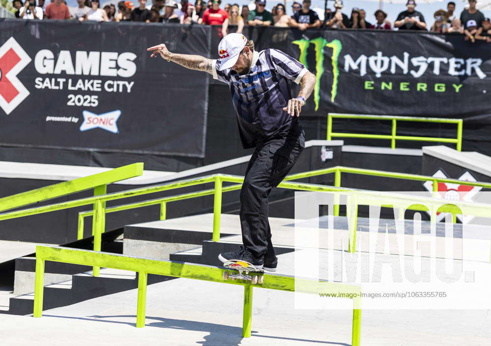 June 28 2025 Salt Lake City UT U.S.A. Skater Ryan Sheckler competing in ...