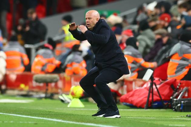 Liverpool manager Arne Slot looks dejected Liverpool v Leeds United, Premier League, Football, Anfield, Liverpool, UK - 01 Jan 2026Liverpool Anfield United Kingdom EDITORIAL USE ONLY No use with unauthorised audio, video, data, fixture lists, club league logos or live services. Online in-match use limited to 120 images, no video emulation. No use in betting, games or single club league player publications. Copyright: xPaulxCurrie Shutterstockx 16216359bs
