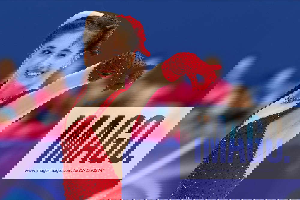 Milan, Lombardy, Italy: ISABEAU LEVITO of USA skates her Women s Single Skating free program in