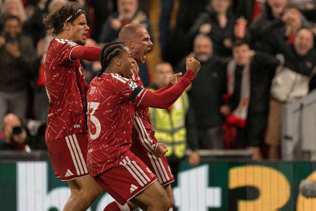 Liverpool FC v Atletico de Madrid - UEFA Champions League 2026 27 League Phase MD1 Alexis Mac Allister of Liverpool celebrates after scoring during the UEFA Champions League 2026 27 League Phase MD1 match between Liverpool FC and Atletico de Madrid at Anfield in Liverpool, England, on September 9, 2026. Liverpool Merseyside United Kingdom  Copyright: xMIxNewsx originalFilename:fletcher-liverpoo260909_npp6p.jpg