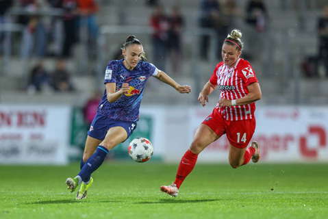 Football, Women's, 1st Bundesliga, SC Freiburg v RB Leipzig
