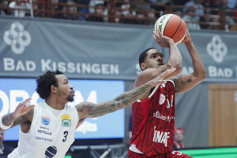 Basketball, BBL Cup, Würzburg Baskets v Syntainics MBC