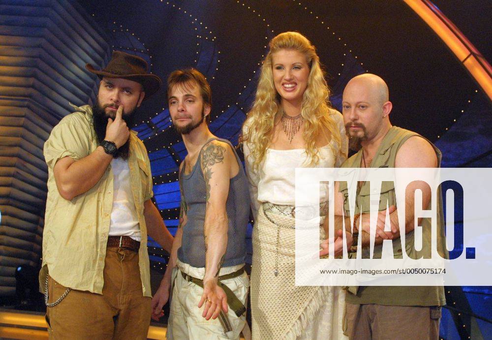 V.l.n.r. Billy Ray, Bobby Sue, Mary Joe, BB Stiff (alle SWE Rednex