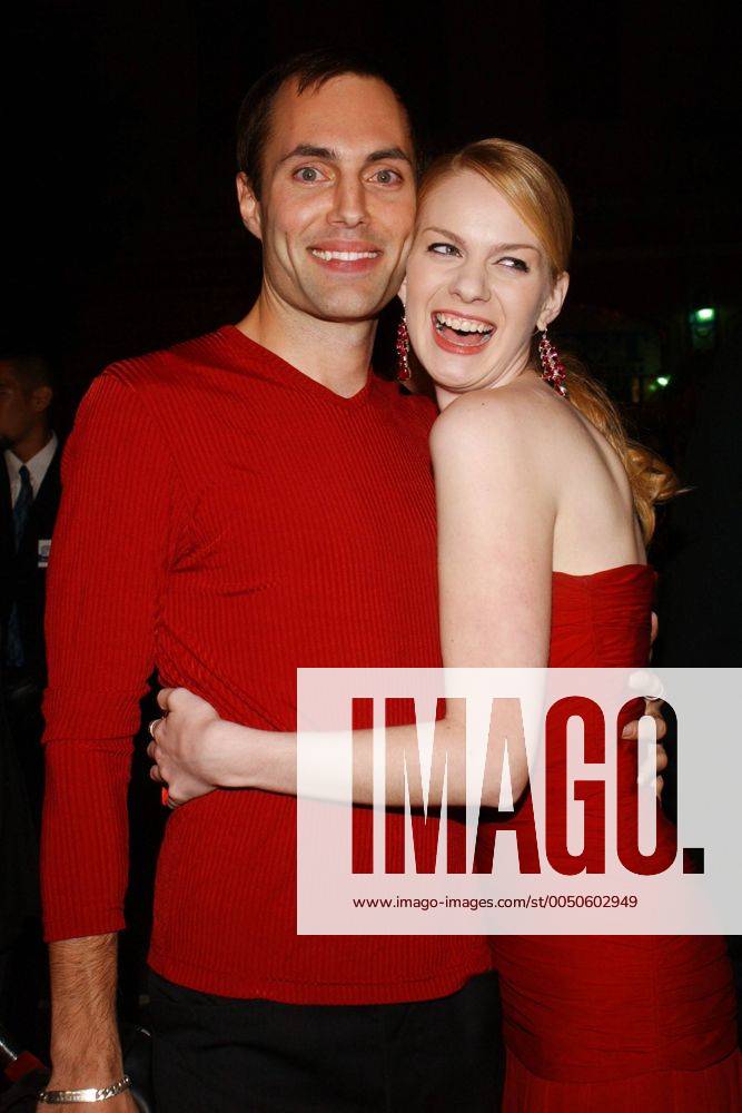 Schauspieler James Haven (USA) mit seiner Lebensgefährtin Rachel