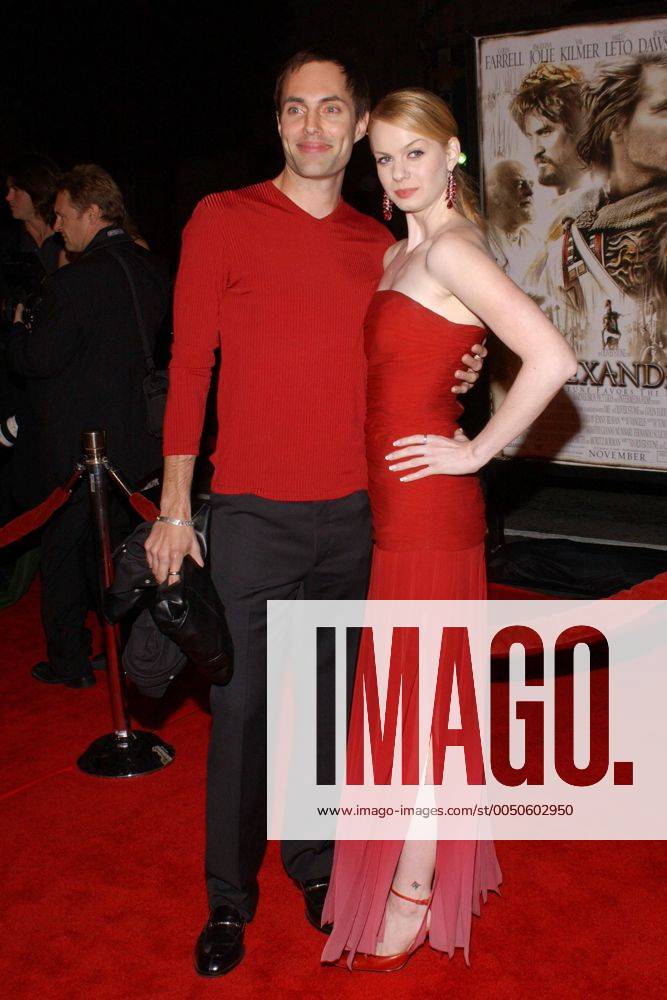 Schauspieler James Haven (USA) mit seiner Lebensgefährtin Rachel anlässlich der Filmpremiere von