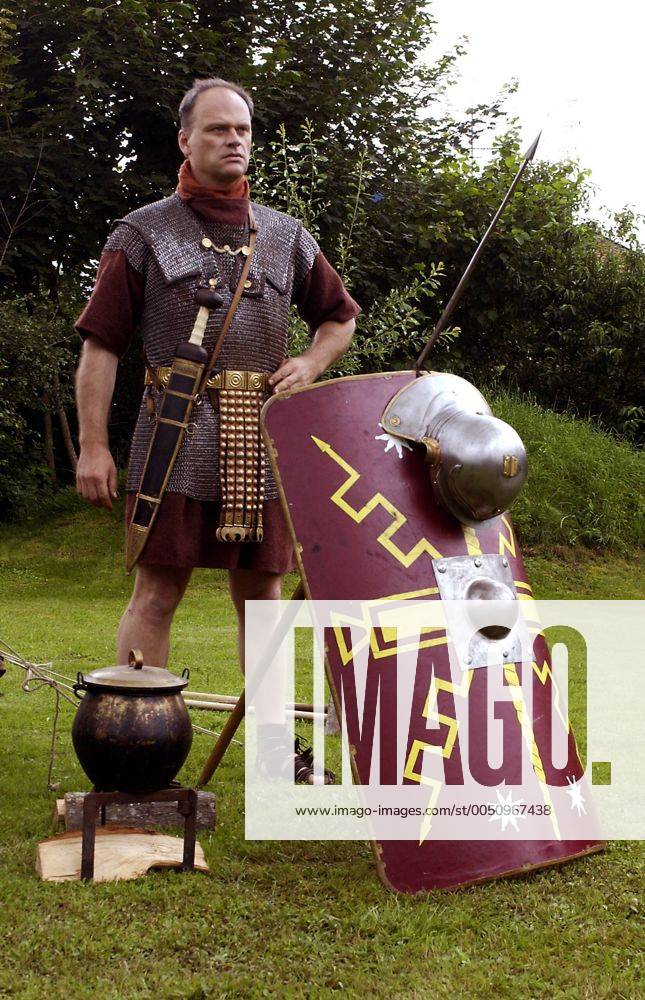 Legionär Alois Staudhammer vom Verein Vexillatio Legio VIII Augusta