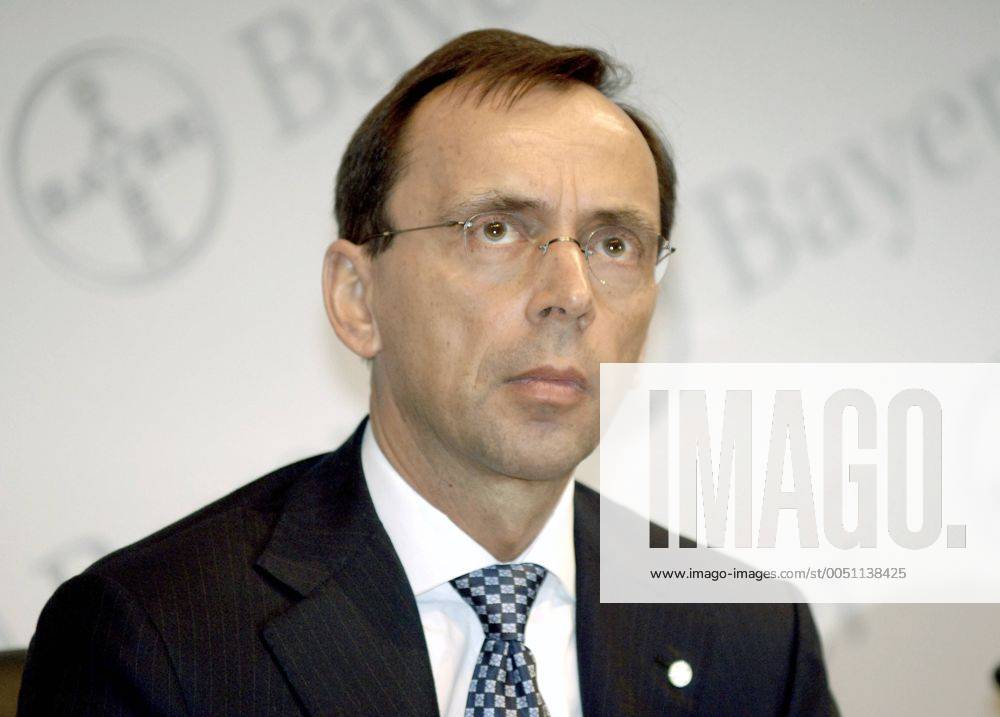 Klaus Kühn (GER Finanzvorstand Bayer AG) anlässlich der