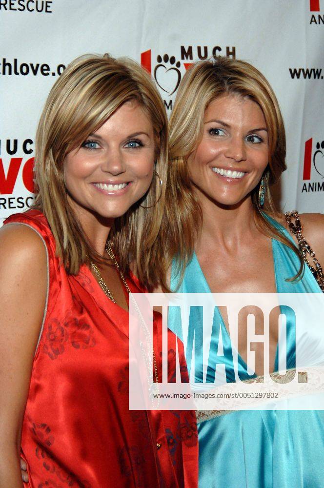 Schauspielerin Tiffani Thiessen und Schauspielerin Lori Loughlin (beide ...