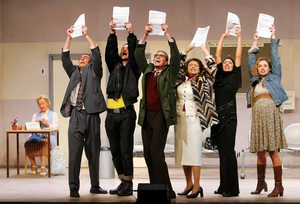 Schauspieler Thomas Mahn, Amelie Belohradsky, Anna-Katharina Muck ...