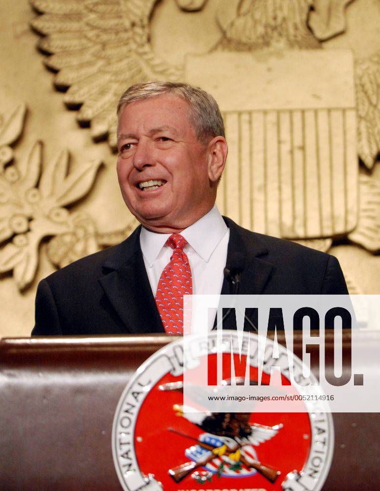 John Ashcroft (USA Republikaner) anlässlich der National Rifle
