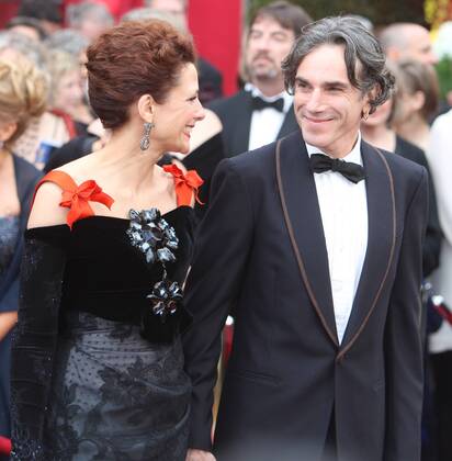 Schauspieler Daniel Day-Lewis und Ehefrau Rebecca Miller anlässlich der ...