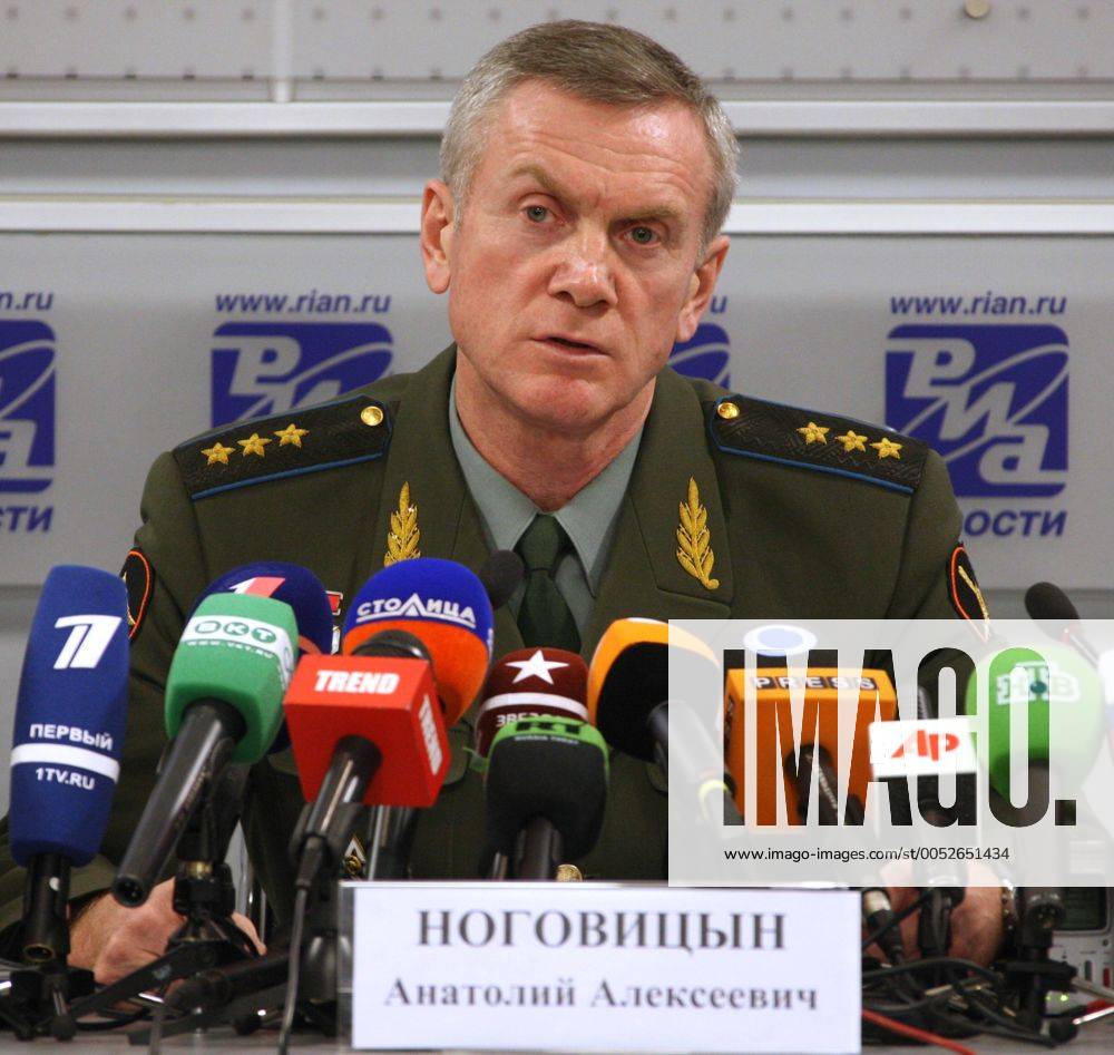 General Anatoly Nagovitsyn (Russland Stellvertretender Stabschef