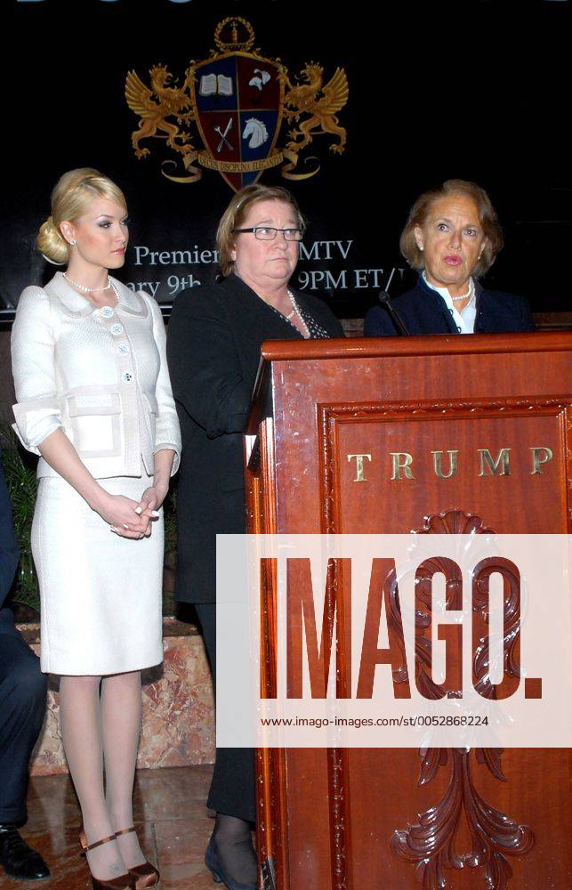 V.l.n.r. Tara Conner, Rosemary Shrager und Gill Harbord anlässlich der