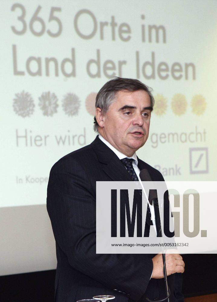 Peter Müller (Deutschland CDU Ministerpräsident Saarland) während einer Rede anlässlich des