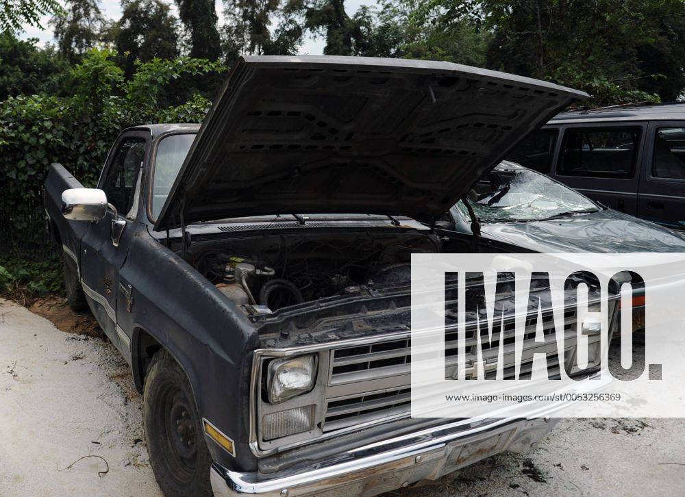 Old cars are seen at Culpeper Salvage yard in Culpeper, Virginia on