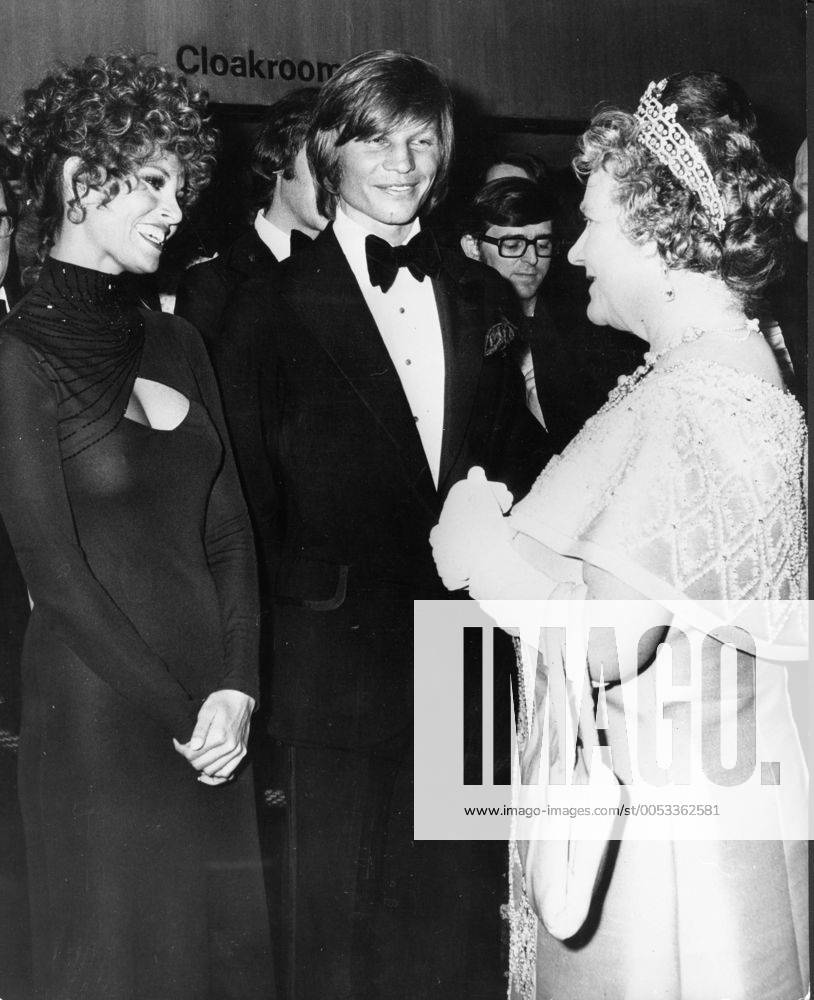 RAQUEL WELCH (L) and actor MICHAEL YORK, RAQUEL WELCH born Jo Raquel ...