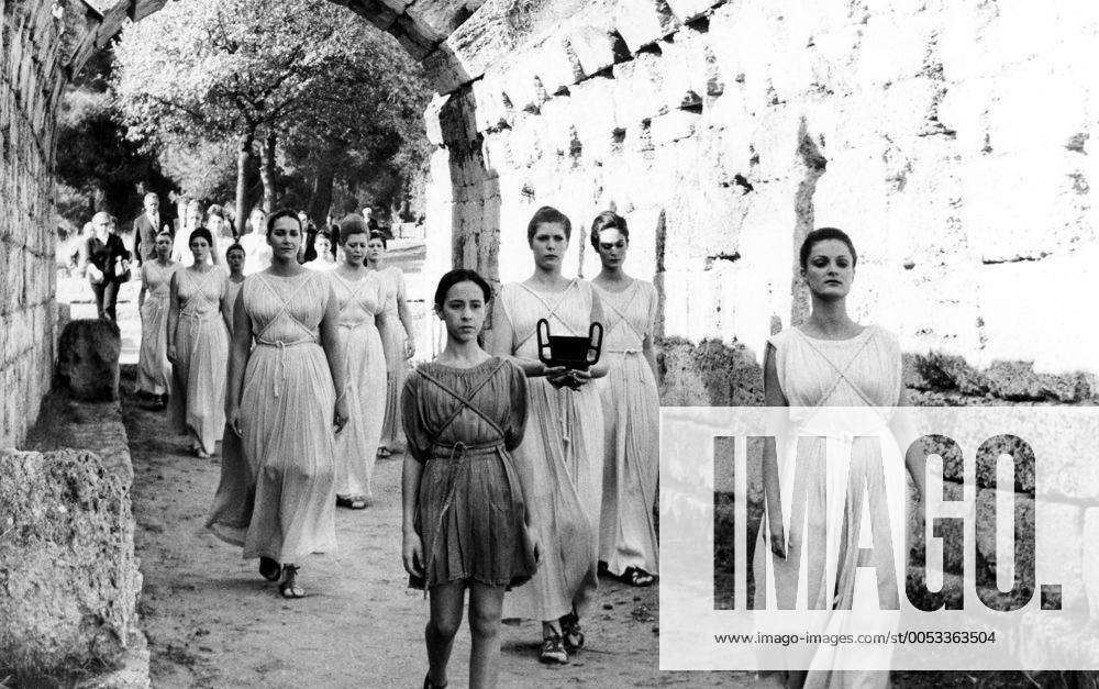 Jan 01, 1948; Olympia, GREECE; The Olympic flame makes it way to St ...