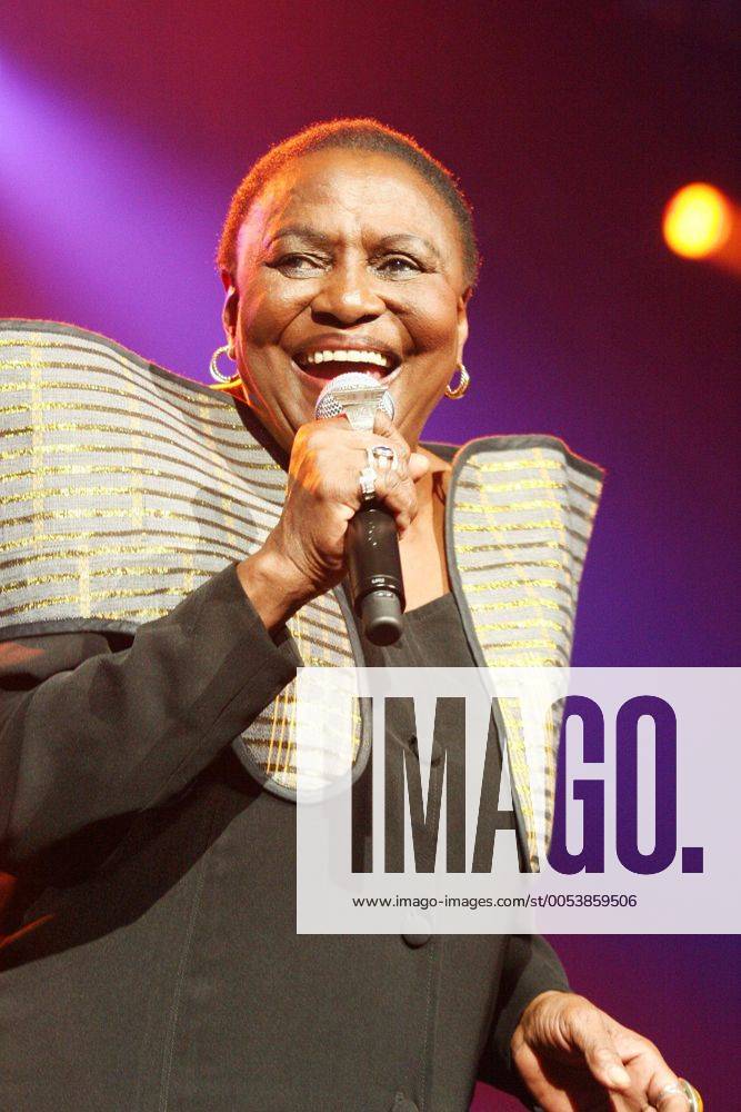 South African diva Miriam Makeba performing for the last time in the ...