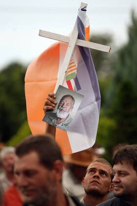 AWB leader Eugene Terreblanche's funeral in Ventersdorp, South Africa, in  pictures